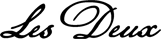 Les deux black logo