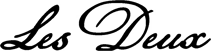 Les deux black logo