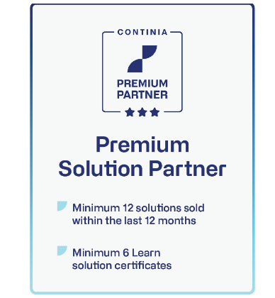 Continia Premium Solution Partner
